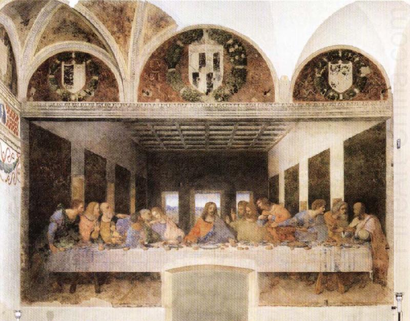 LEONARDO da Vinci Last Supper china oil painting image